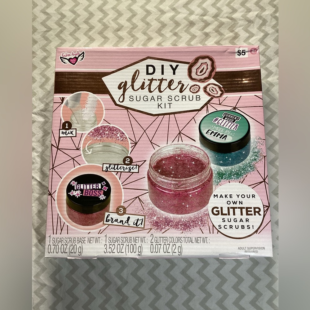 Fashion Angels DIY Glitter Sugar Scrub Kit